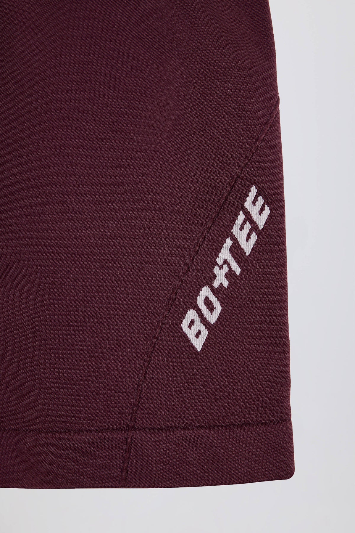 Super Sculpt Seamless Mini Shorts in Burgundy