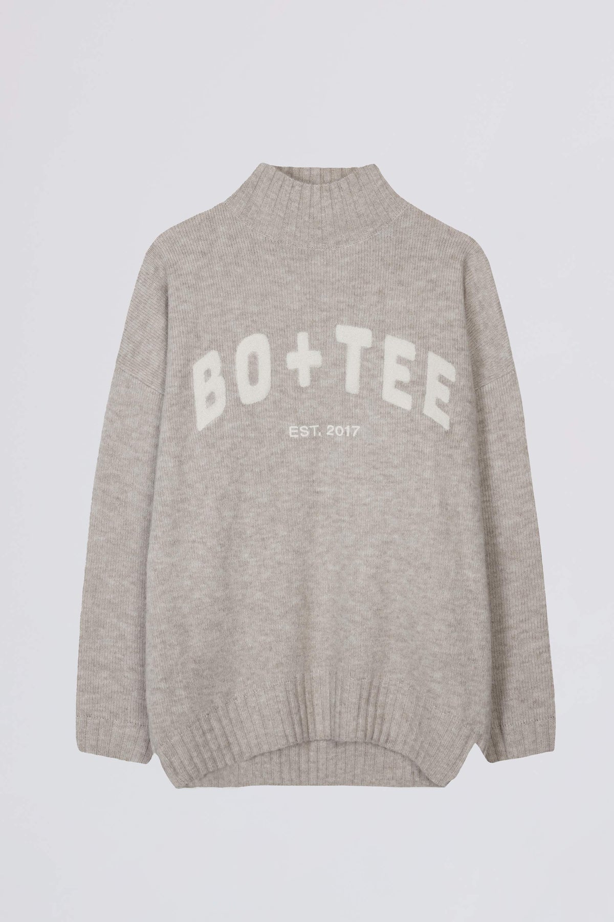 Soft Knit Oversized Jumper in Oatmeal