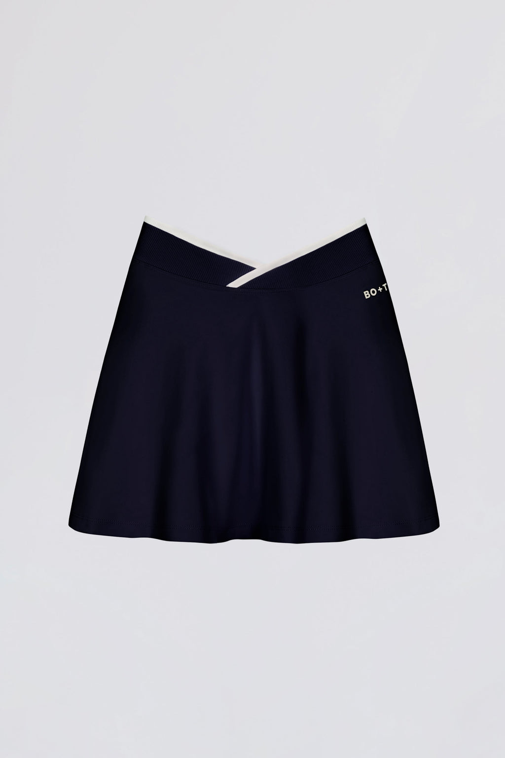 Soft Active Crossover Mini Skort in Midnight