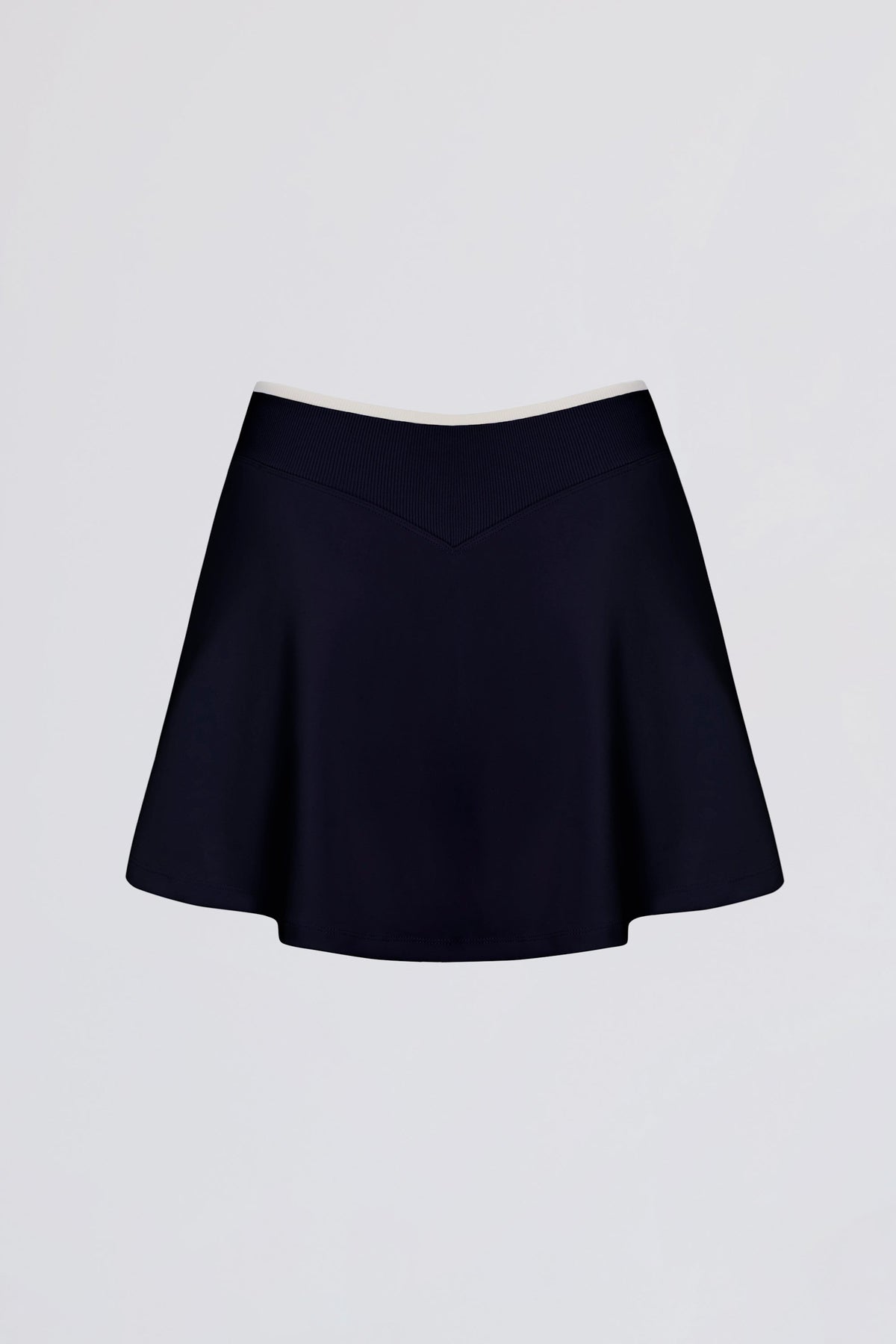 Soft Active Crossover Mini Skort in Midnight