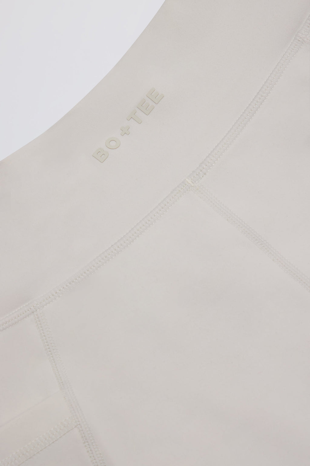 Soft Active Pocket V-Waist Mini Shorts in Oat