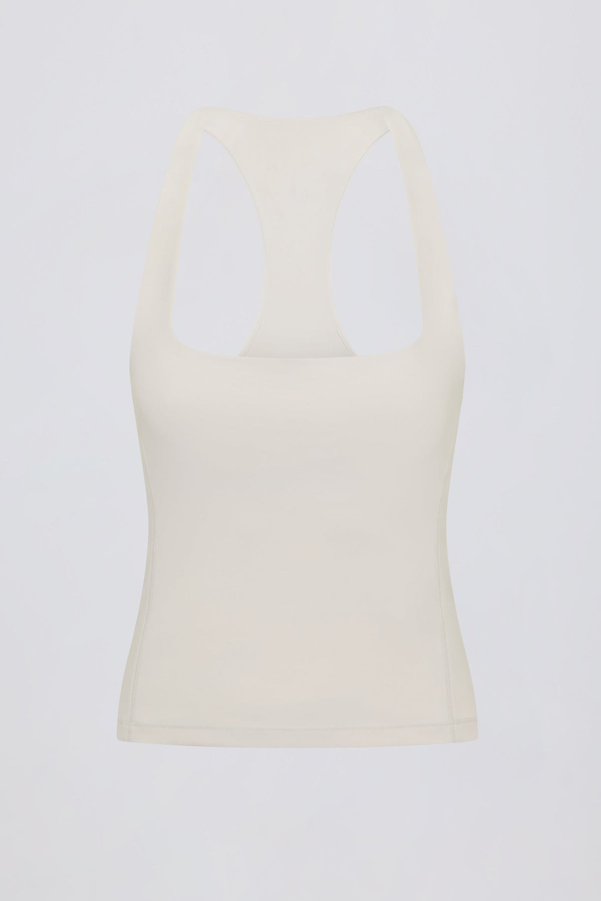 Soft Active Racerback Tank Top in Oat