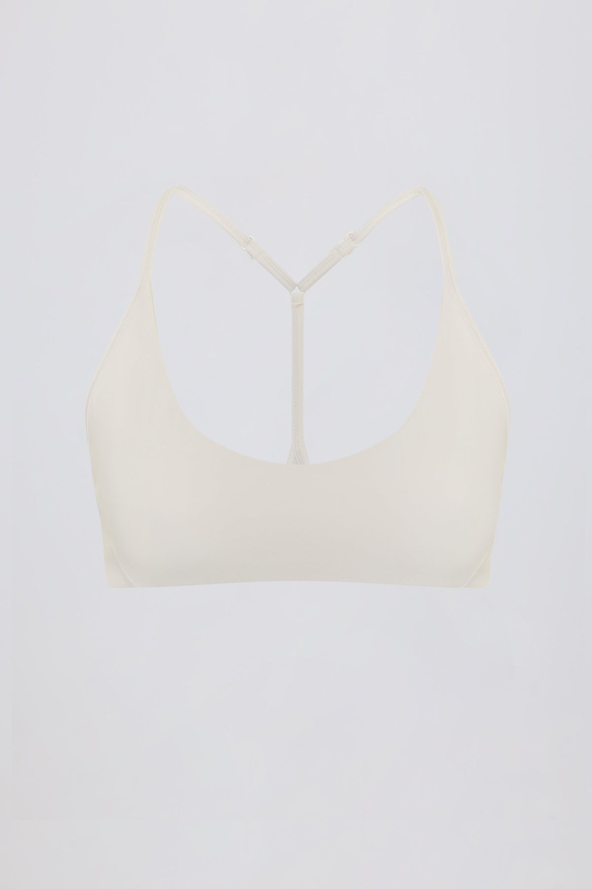 Soft Active Racerback Sports Bra in Oat