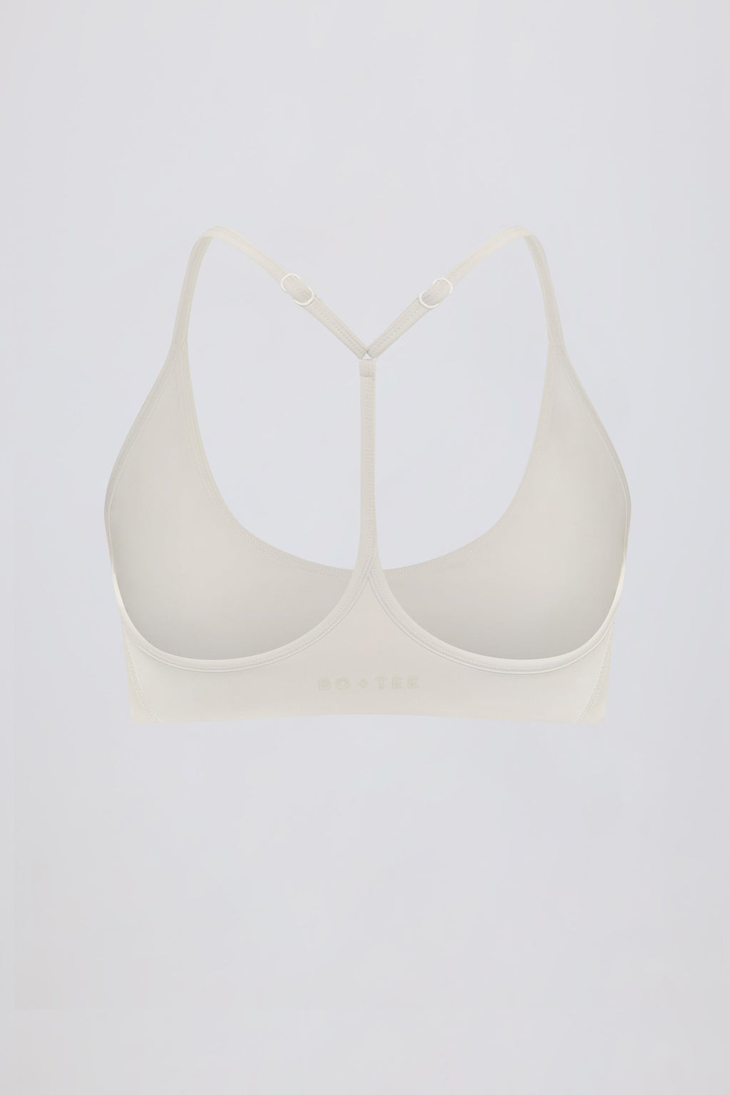 Soft Active Racerback Sports Bra in Oat