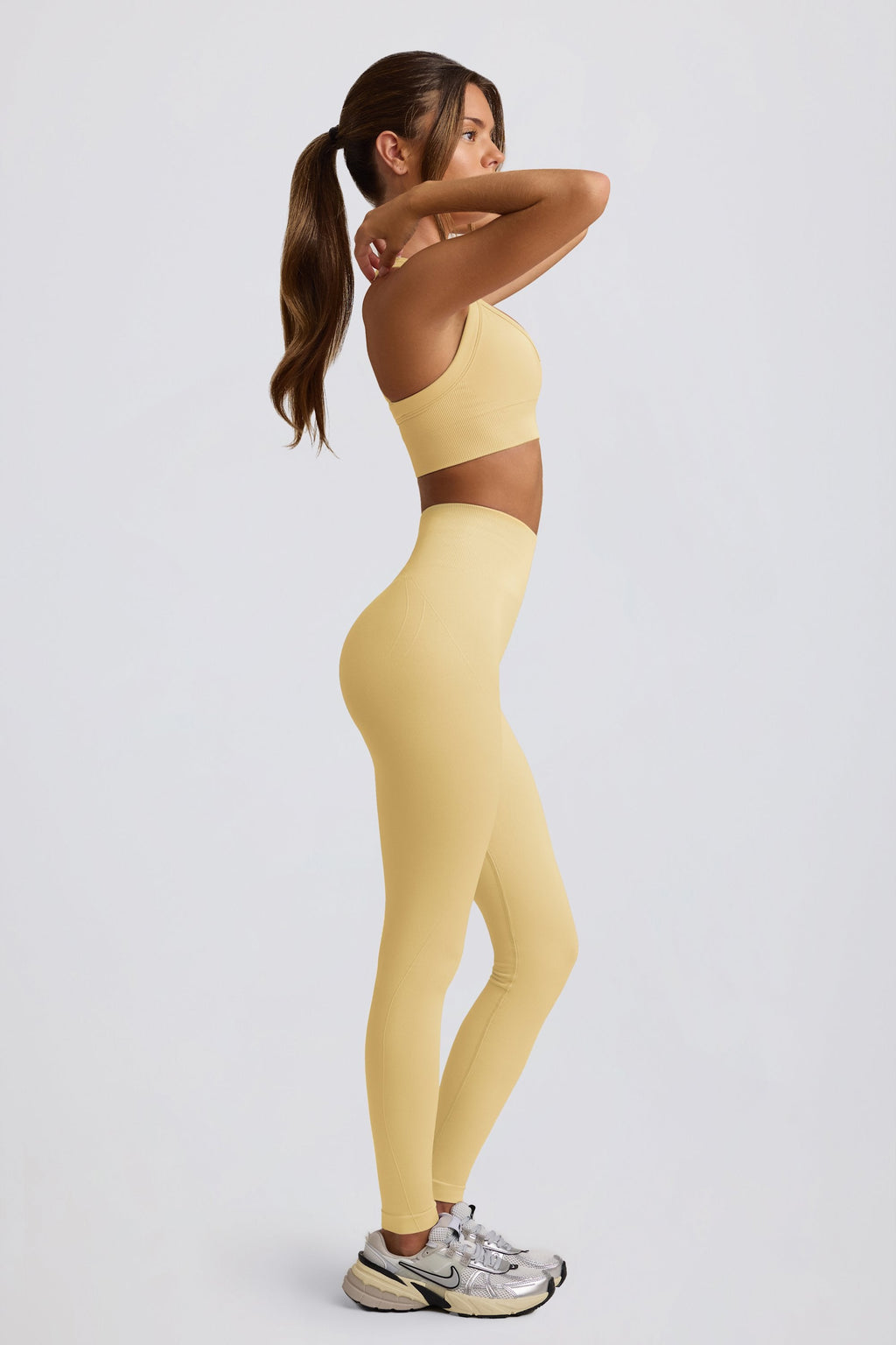 Super Sculpt Seamless High-Waist Leggings in Butter