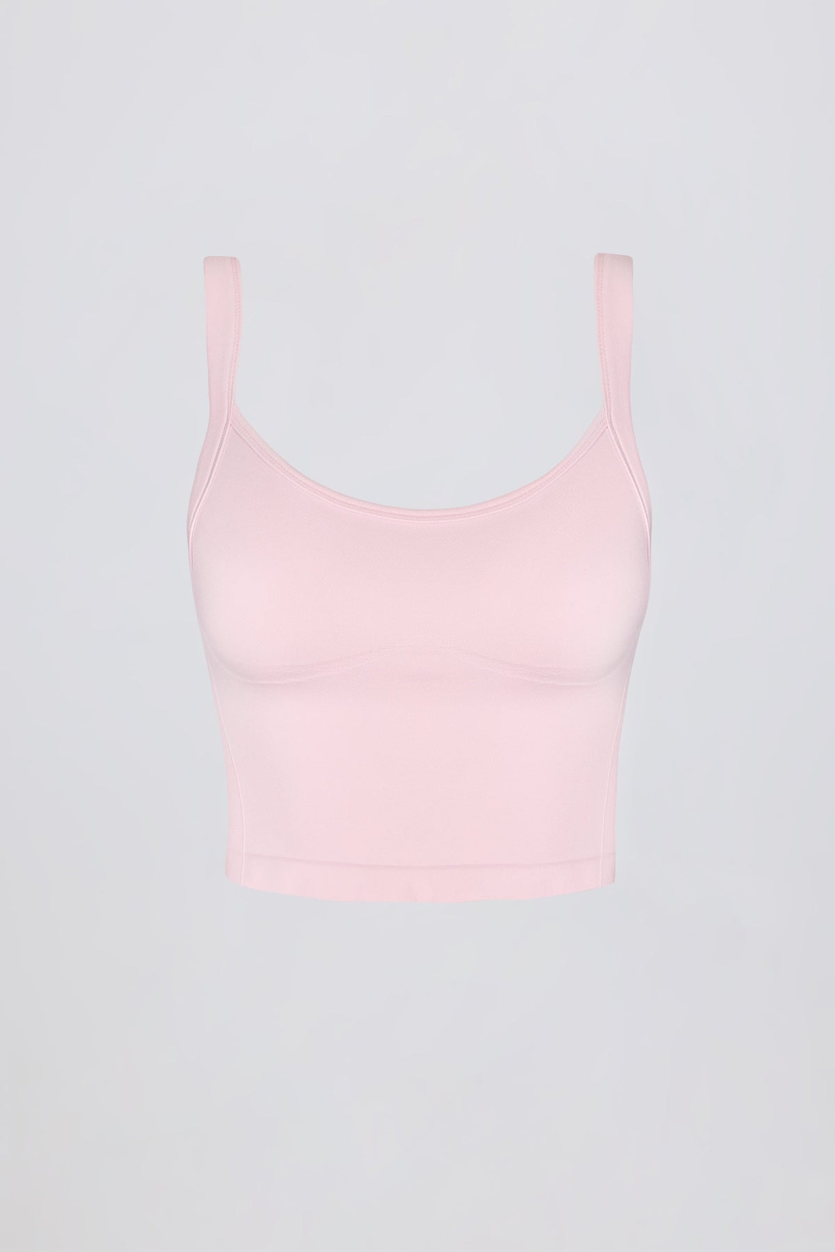 Super Sculpt Seamless Longline Camisole Top in Soft Pink