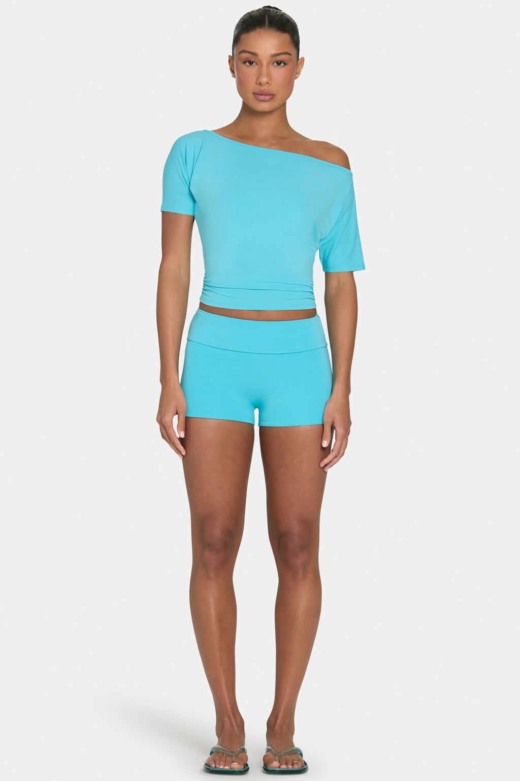 ButterCloud™ Shorts in Aqua