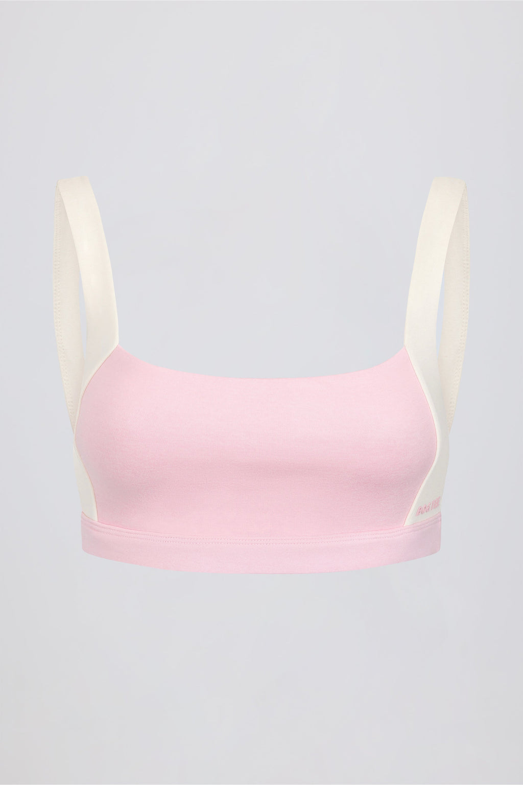 Contrast Sports Bra in Bloom