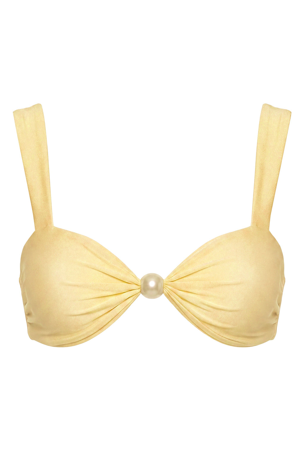 Bikini Top in Lemon