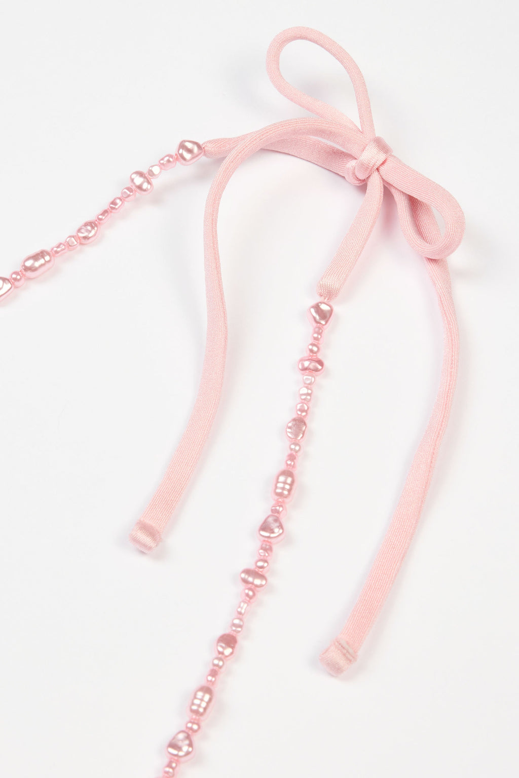 Triangle Bikini Top in Baby Pink