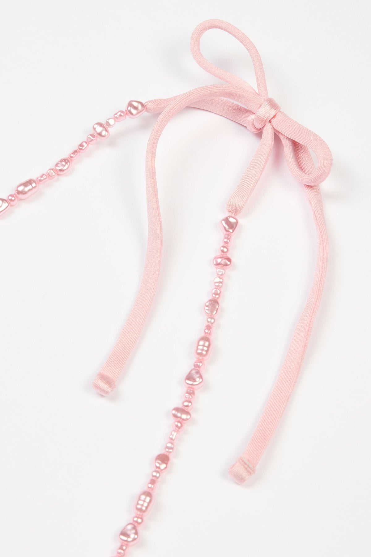 Triangle Bikini Top in Baby Pink