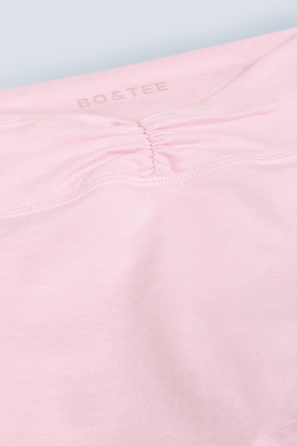 Brushed Jersey Ruched Flared Trousers in Bloom