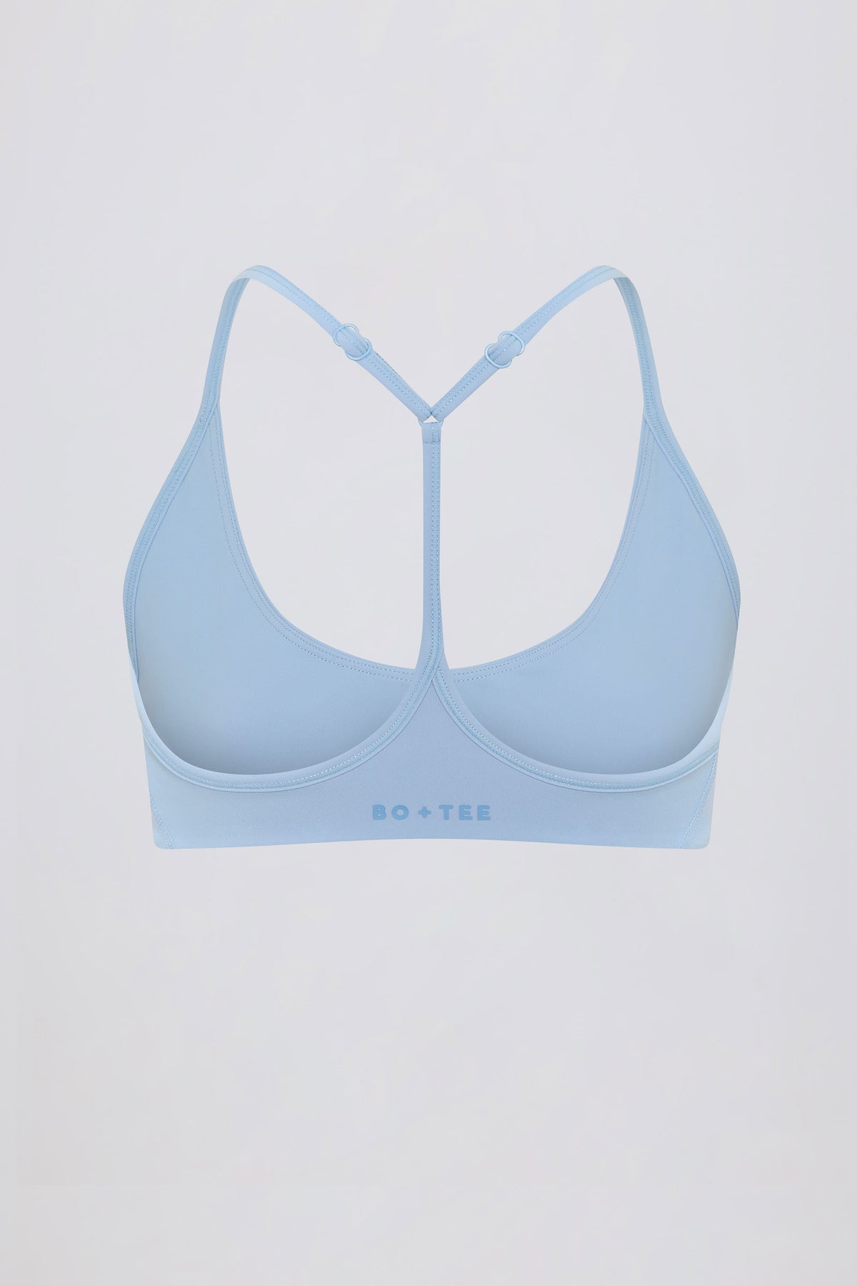 Soft Active Racerback Sports Bra in Sky